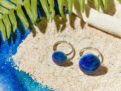 【石垣島 石垣焼窯元】リング（大）（小）