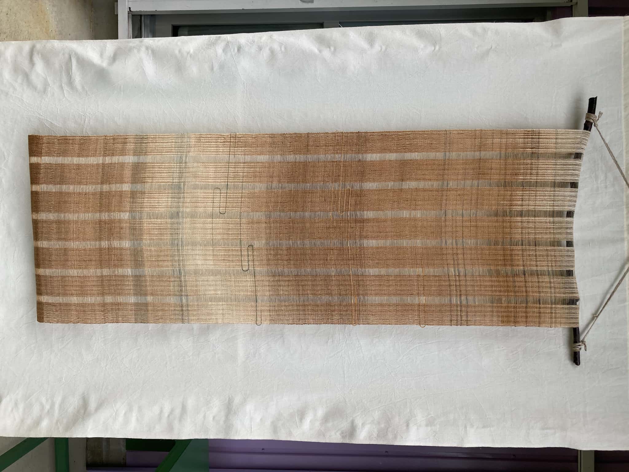 タペストリー（幅４１×１３７cm）