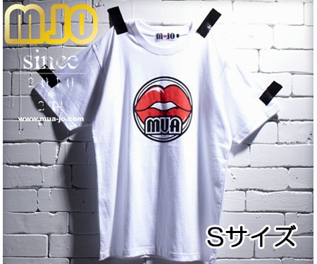 【M-JO】 MUA Tシャツ （白・Sサイズ）