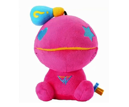 VANNESSデザインぬいぐるみMOGLOM'z(Pink)