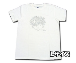 ジョセフ×クリスタル・ジェイコラボTシャツ( ジョセフ似顔絵Ver.) [白・Ｌサイズ]