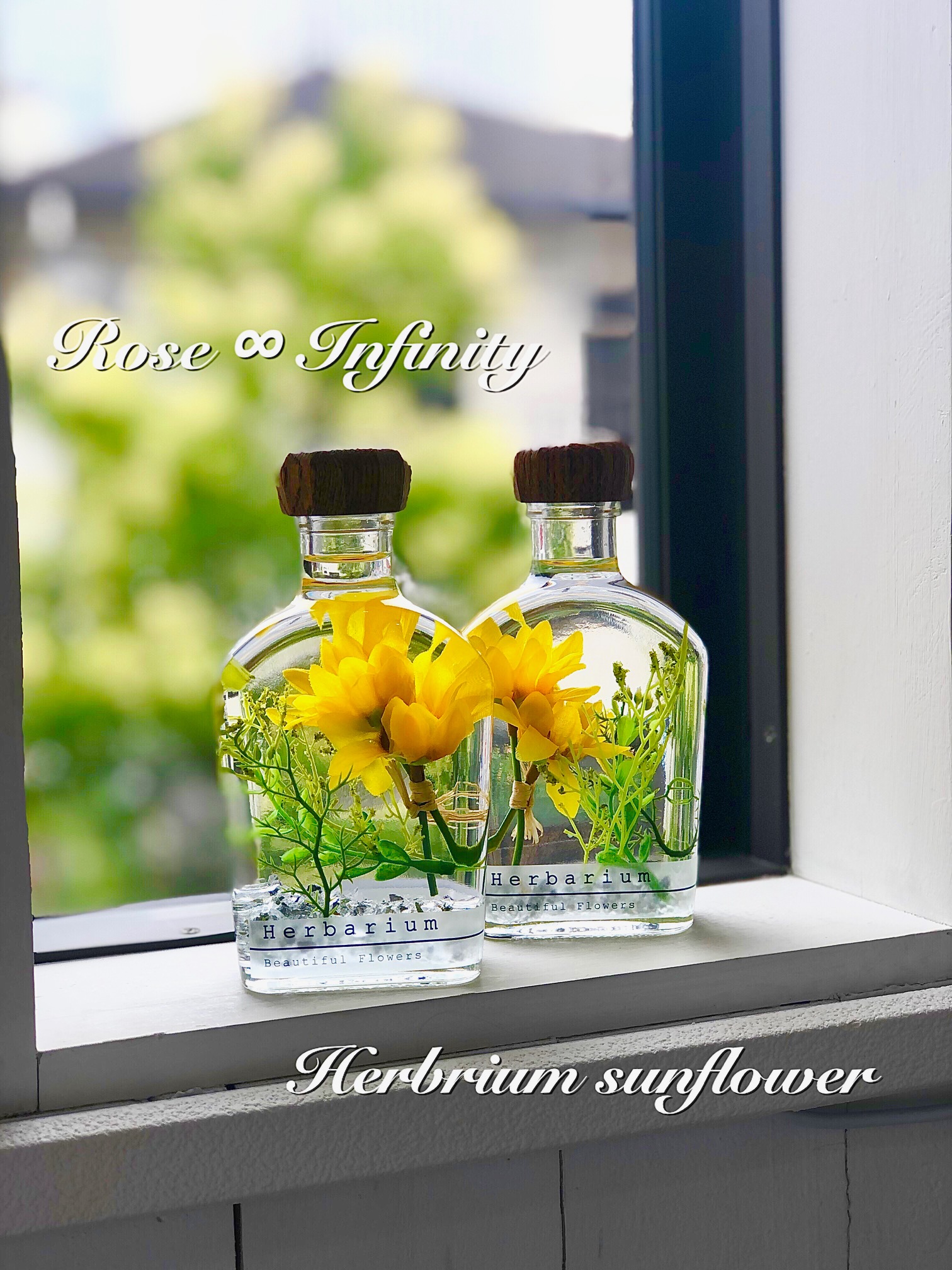 期間限定 ひまわりのハーバリウム ウィスキー Ri Sa Hew 22 001