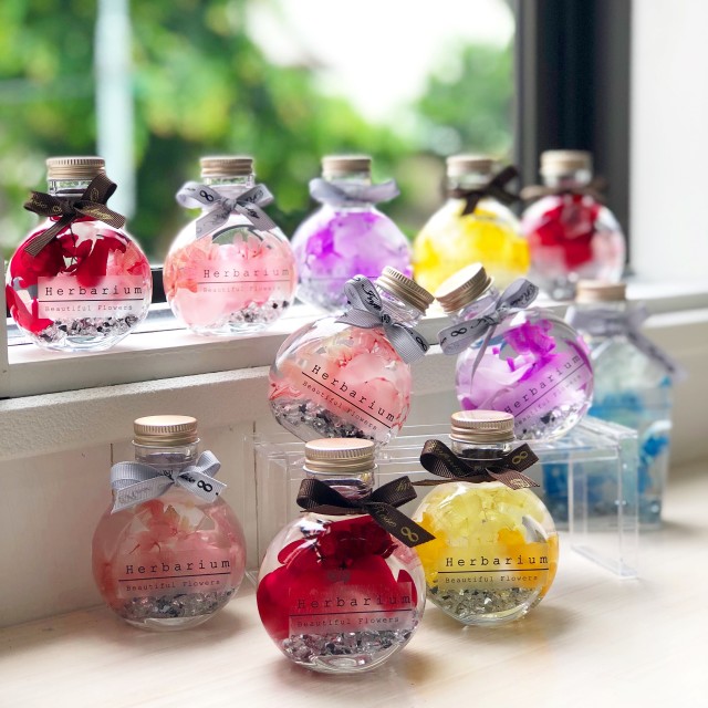 ろくあるページ　ハーバリウム【カラフルローズS】【sakura】オーダー分 ろくある様専用ページ ハーバリウム【カラフルローズS】【sakura