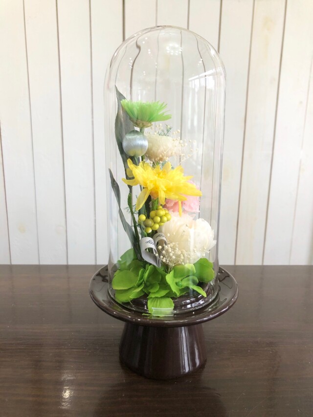 池袋　プリザーブドフラワー　専門店　販売　店舗　お供え　仏花　お盆　お彼岸　お悔やみ　一対　菊