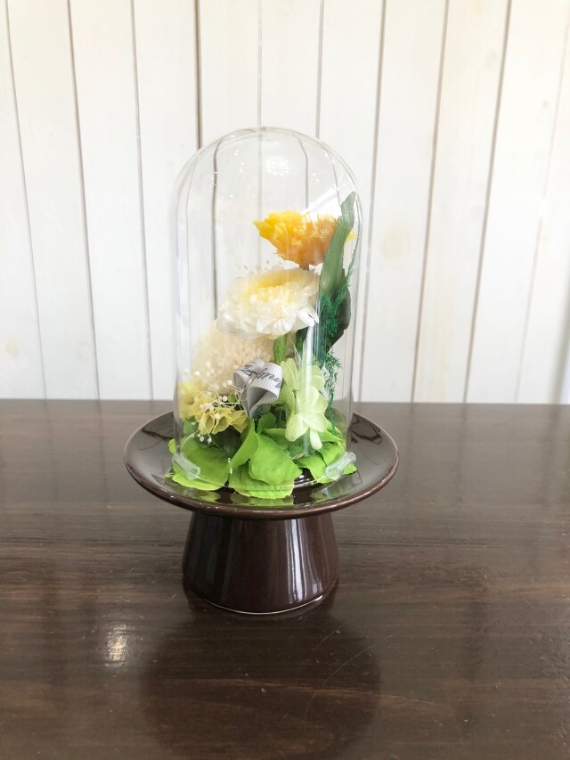 池袋　プリザーブドフラワー　専門店　販売　店舗　お供え　仏花　お盆　お彼岸　お悔やみ　一対　菊
