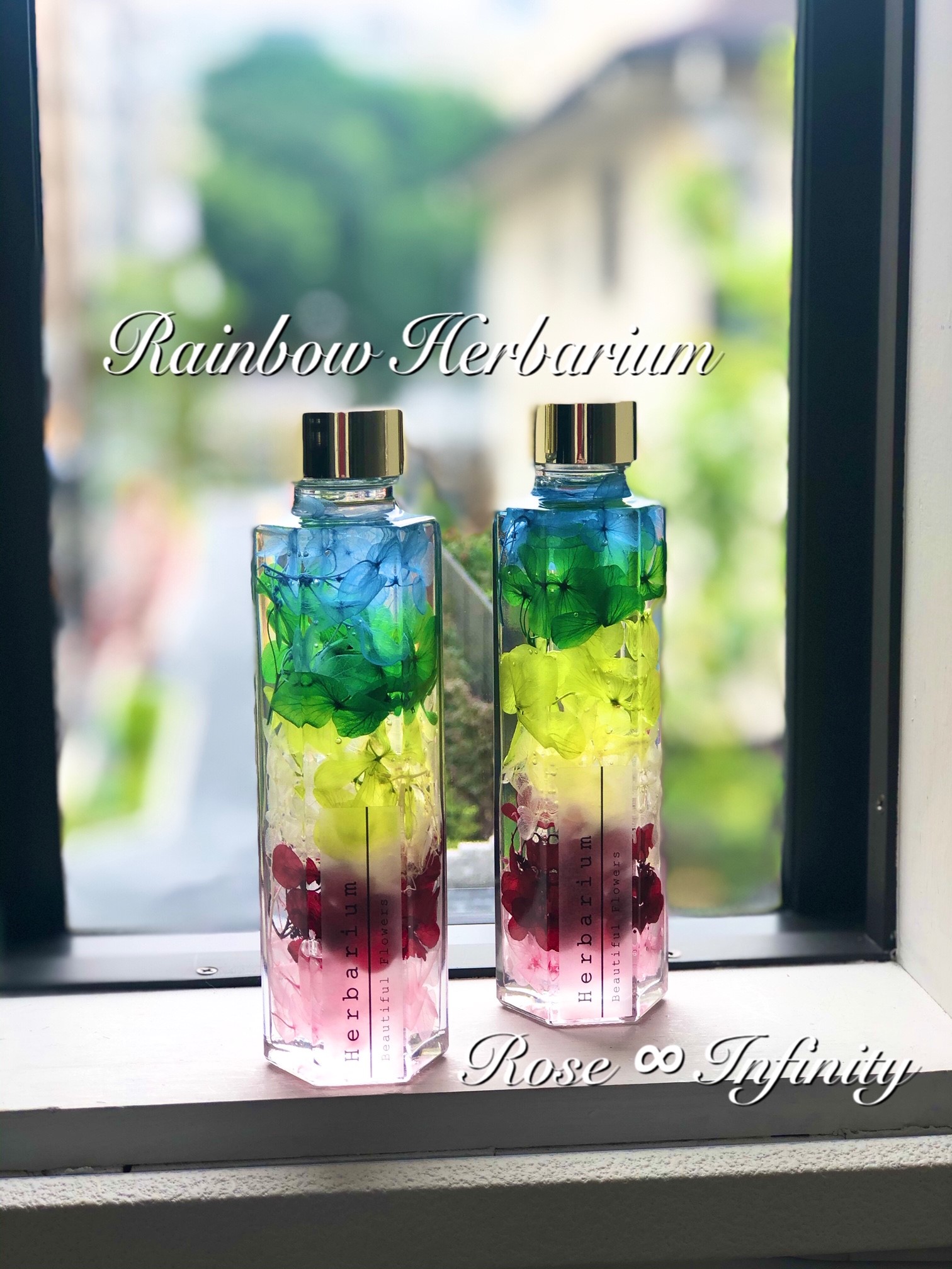 レインボーハーバリウム 六角m Ri Rhb 24 001