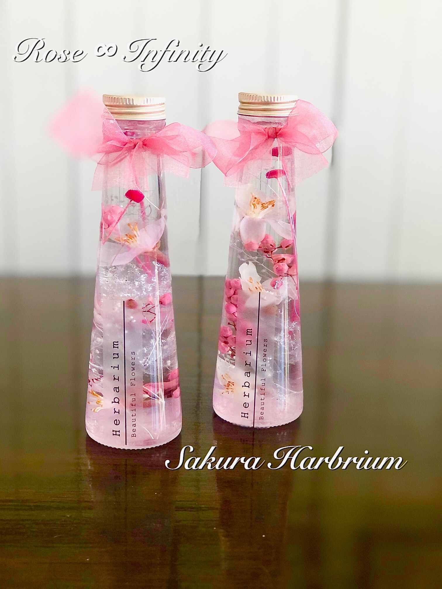 期間限定商品 桜 サクラ のハーバリウム Ri Sakura Hs 001