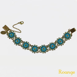 ミハエルネグリン　クリスタルフラワーブレスレット