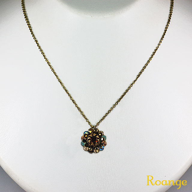 ミハエルネグリン ラージ クリスタルフラワーネックレス