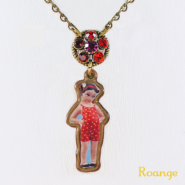 ミハエルネグリン クリスタルフラワーシーシャイネックレス