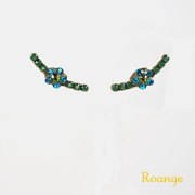 ミハエルネグリン ヴィンテージリリーベルフックピアス