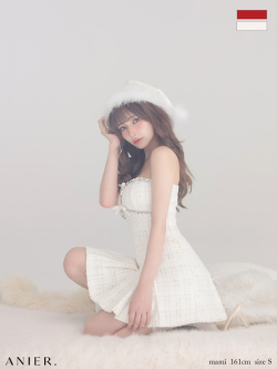 【XSサイズあり】Sparkling Ribbon Bear Dress Santa (anier4227)