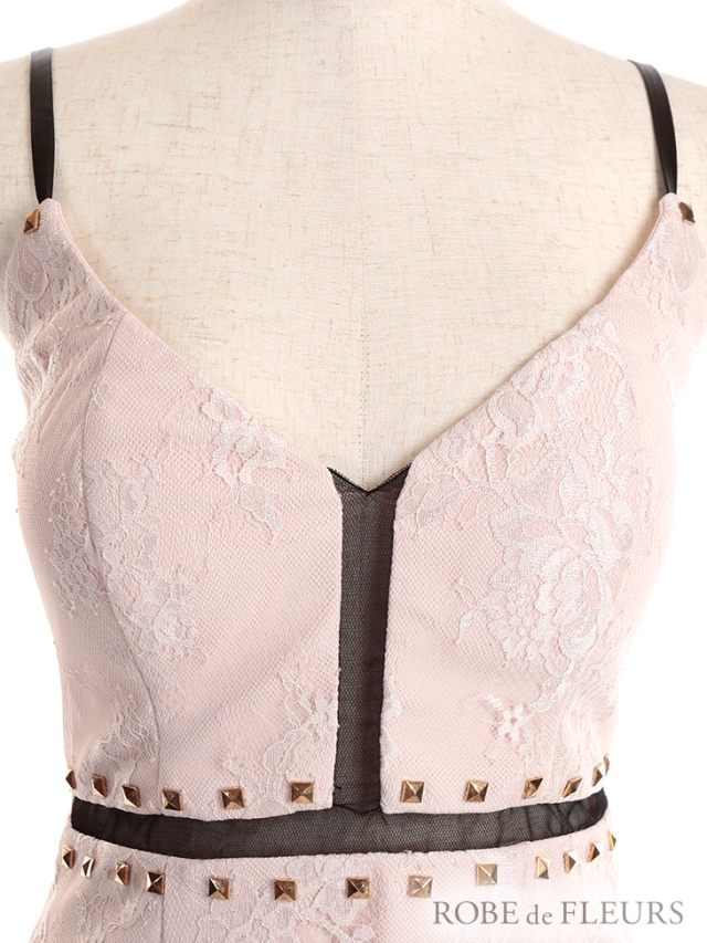 XSサイズあり】れいな先生×ROBE de FLEURSコラボミニキャバドレス(fm2093) 