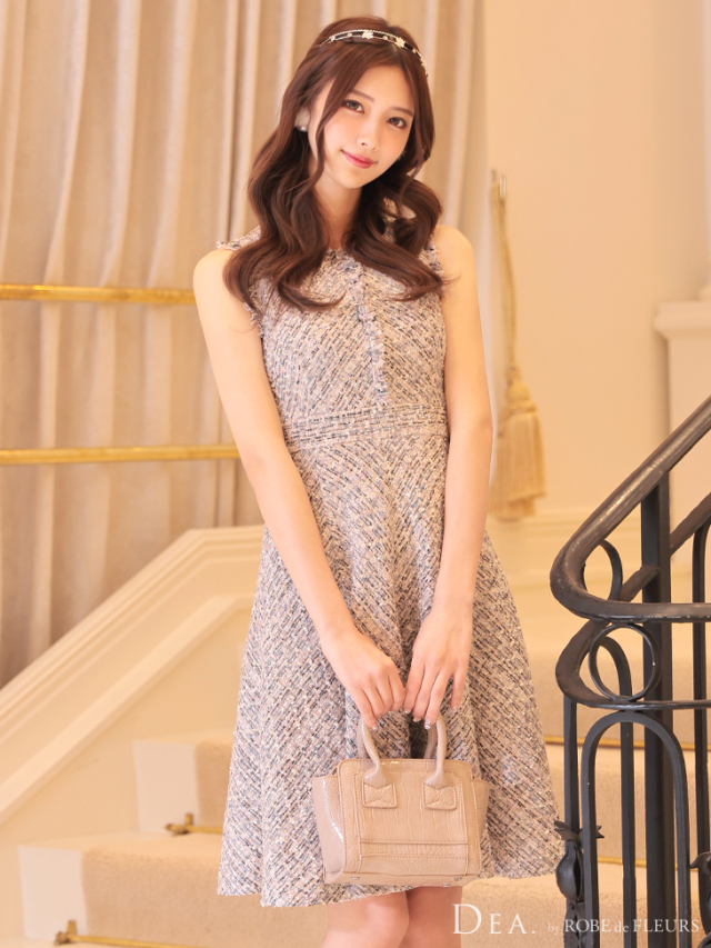 vanityMExRobe de fleurs♡ Romantic Holiday Dress(DE2546a)