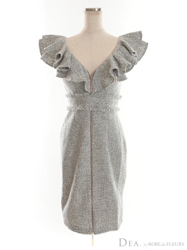 【DEA.ROBE de FLEURS】★在庫切れ商品 ラメツイードキャバドレス 楽天市場】XS/S/M/L 送料無料 DEA. by ROBE de FLEURS/ディア