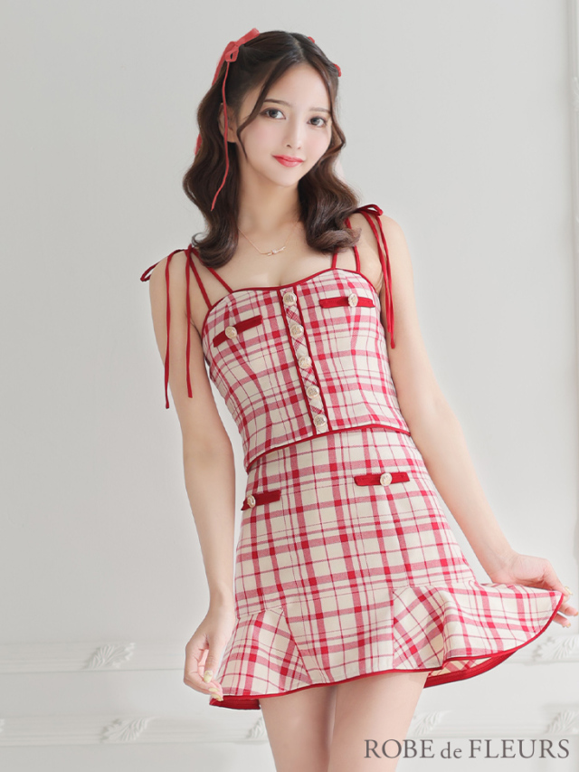 ☆予約商品☆【11月上旬入荷予定】【XSサイズあり】チェック柄 