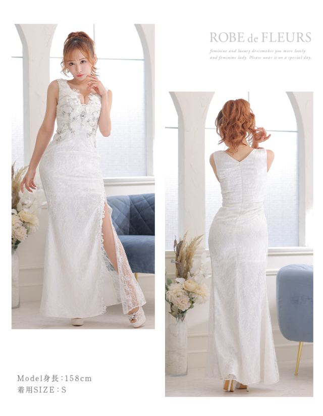 XSサイズあり】Fairy blossom long dress(fm3113)