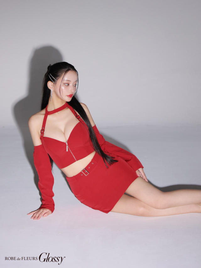 XSサイズあり】2way♥ホルターリボンネックオフショルダー 