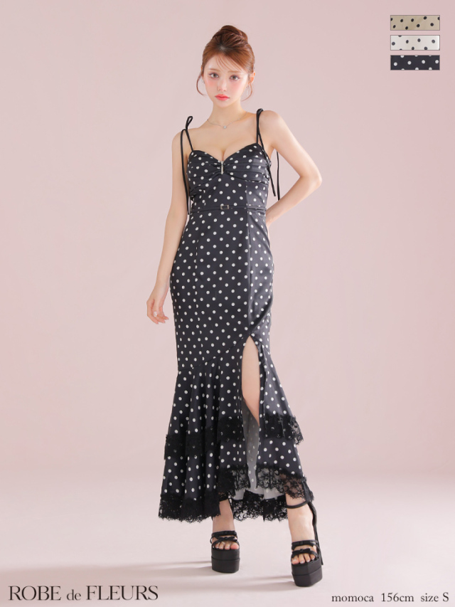 未使用 ROBE de FLEURS ジャガードフリルマーメイドキャバドレス 楽天市場】【再入荷】XS/S/M 送料無料 ROBE de FLEURS / ローブ