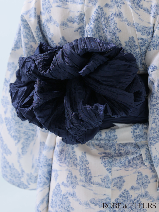 ROBE de FLEURS 花柄浴衣 ROBE de FLEURS 花柄浴衣