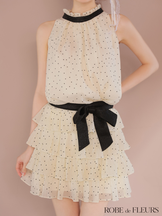 ☆予約商品☆【8月中旬入荷予定】【XSサイズあり】ドット