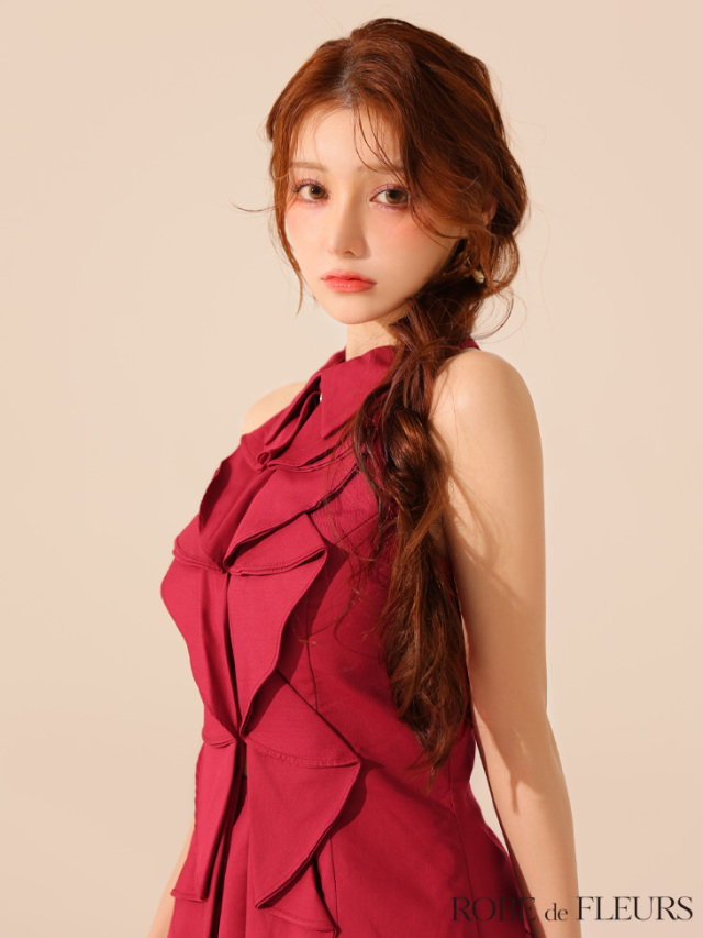 ROBEdeFLEURS キャバドレス Sサイズ ☆予約商品☆【8月上旬入荷予定】【XS~Lサイズあり】ガーリー