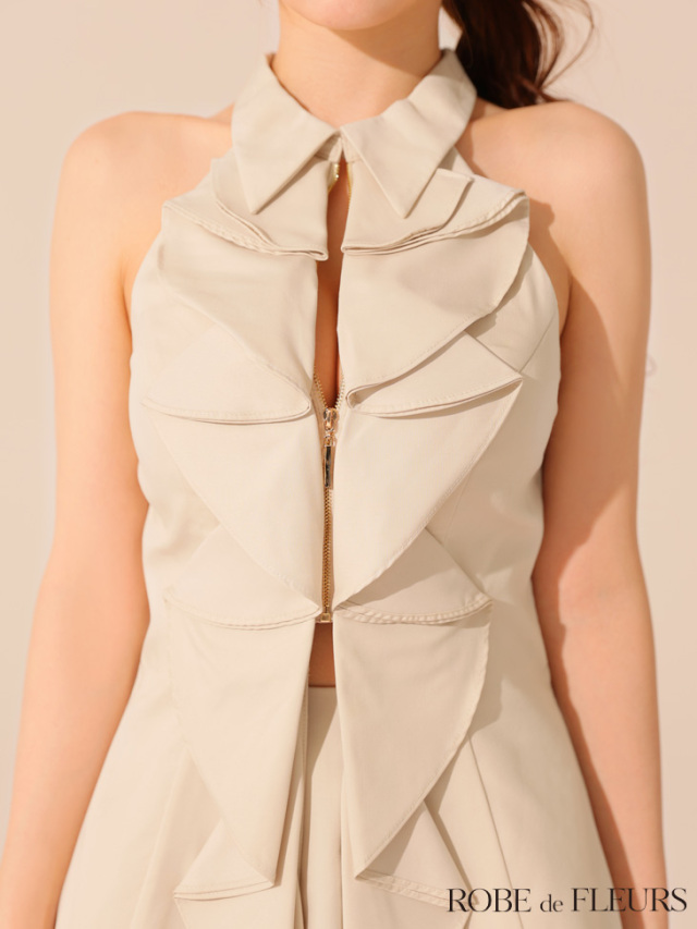 XS～Lサイズあり】ガーリーローズレースサテンミニキャバドレス(fm4203)