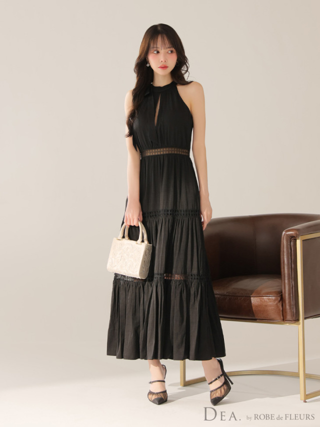 DE3479 ディアバイローブドフルールSuga エルケイキャバドレス