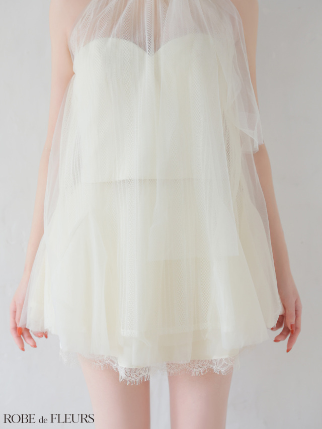 XSサイズあり】ハイネックウエストリボンフレアミニキャバドレス(fm3486)