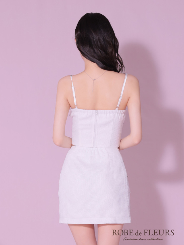 XSサイズあり】sugarコラボカラーあり♥ビジューリボンライン  