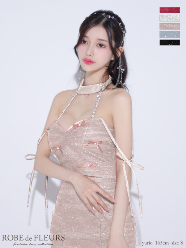 XSサイズあり】バレエコアミニリボンラメチュールセットアップミニ  