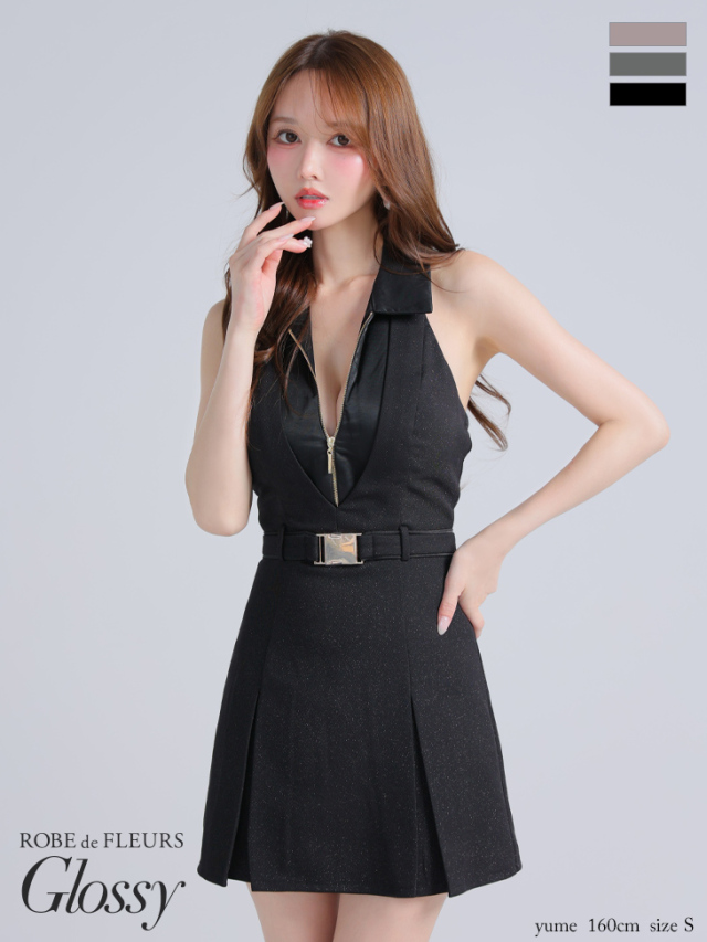 キャバ ドレス ROBE de FLEURS Glossy