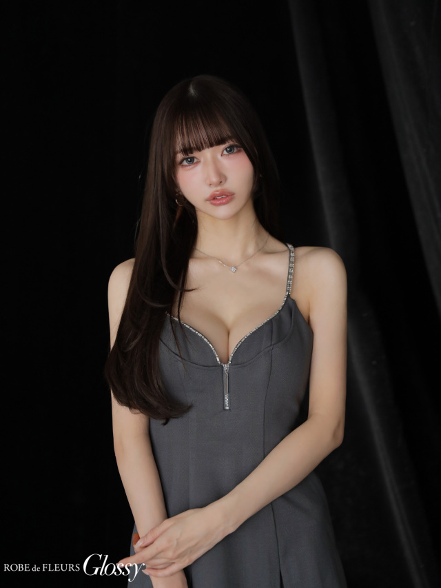 XSサイズあり】ジップキャミフレアミニキャバドレス(GL3963)