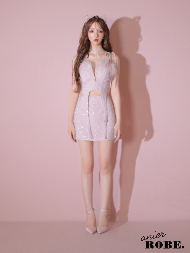 【XSサイズあり】Balletcore sexy cat setup mini dress (anier4042)