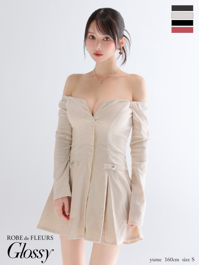 フィフィアンドロメオ　クリスマスリース　カシミアニット　Ｍ ☆予約商品☆【8月下旬入荷予定】【XS～Lサイズあり】オフショル