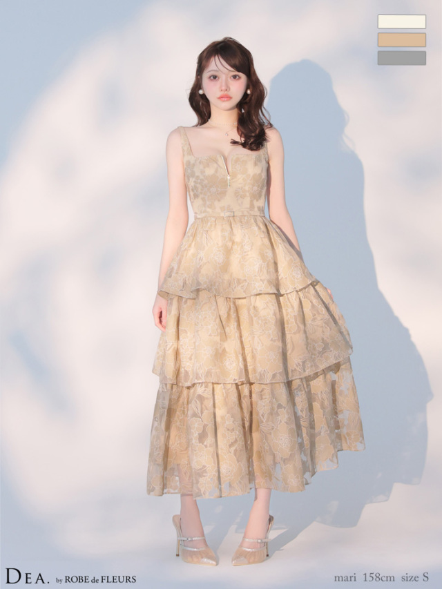 リゾートプリントティアードワンピース / GRACE CONTINENTAL | GRACE  