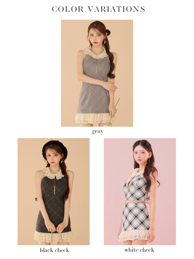 ☆予約商品☆【8月中旬入荷予定】【XSサイズあり】レース