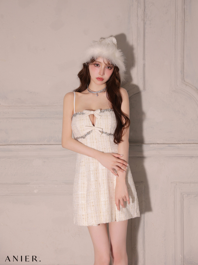 スーツ・フォーマル・ドレス Sparkling Ribbon Bear Dress Santa XSサイズあり】Sparkling Ribbon Bear Dress Santa (anier4227)