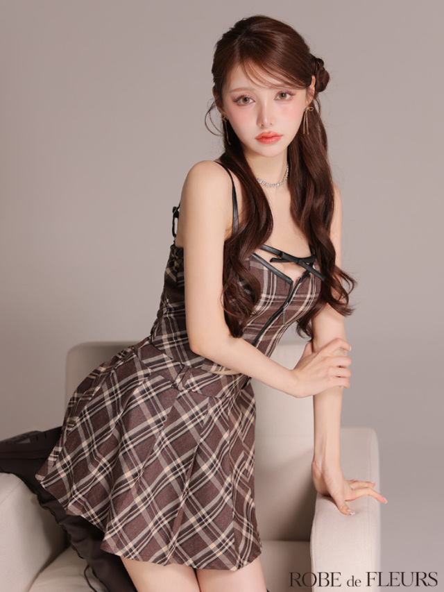 ROBE de FLEURS XS チェック柄 セットアップ ROBE de FLEURS XS チェック柄 セットアップ