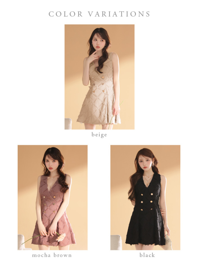 ☆予約商品☆【9月中旬入荷予定】【XS~Lサイズあり】フリンジ