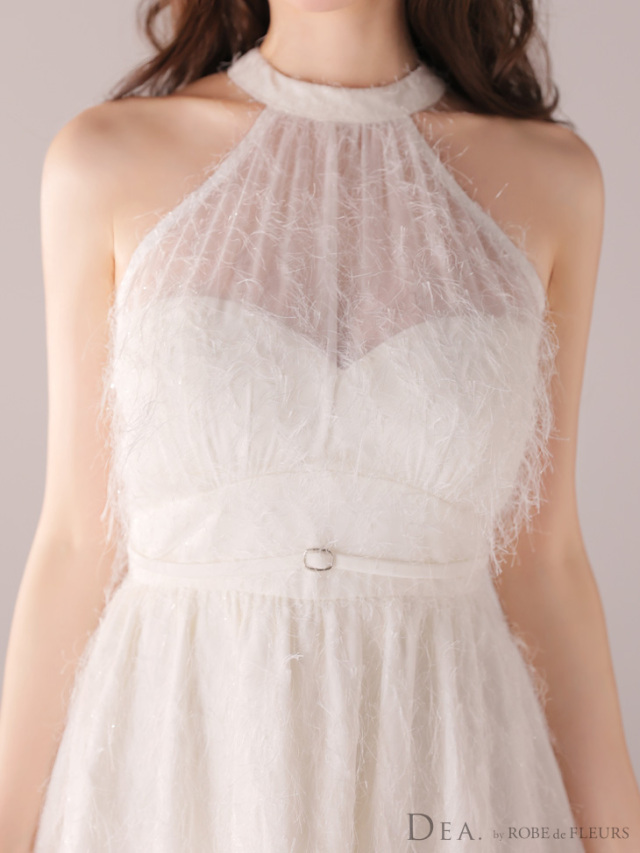 XS～Lサイズあり】フリンジジャガードサテンロングキャバドレス(DE4318)