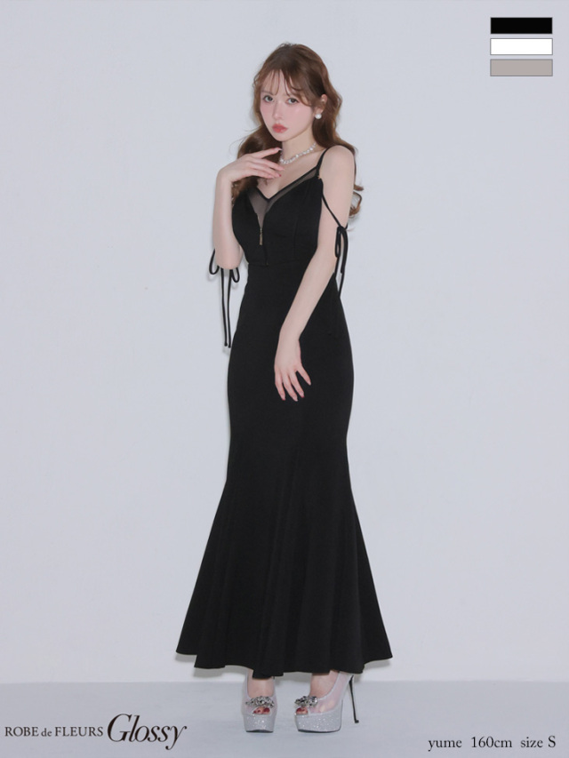 XS〜Lサイズあり】シアードッキングフロントジップマーメイド