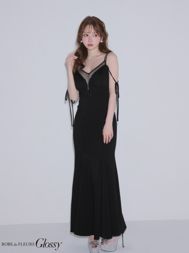 XS〜Lサイズあり】シアードッキングフロントジップマーメイド