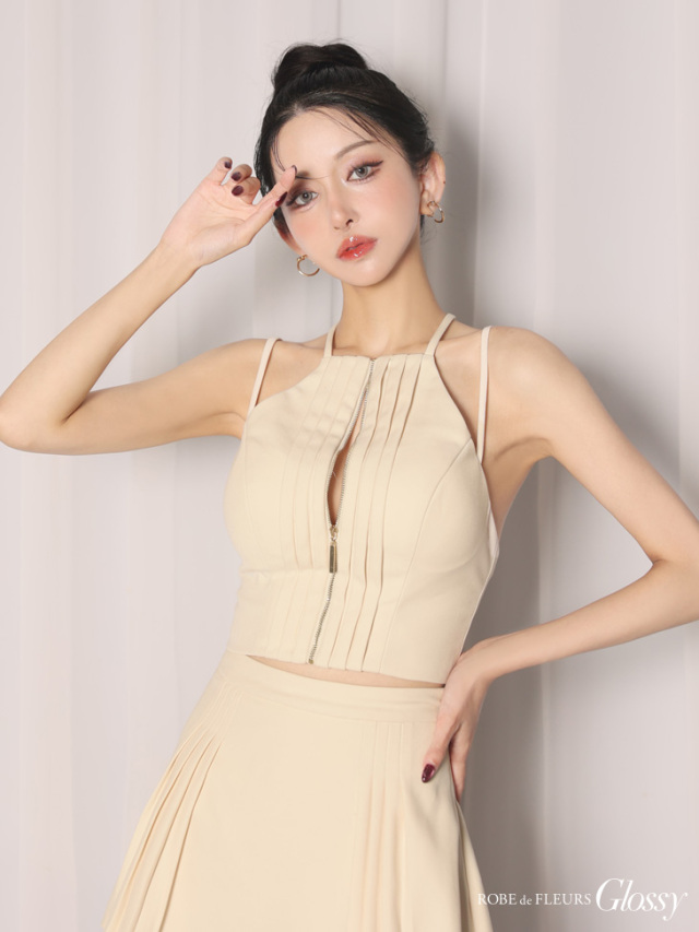 ☆予約商品☆【11月上旬頃入荷予定】【XSサイズあり】ホルターネック