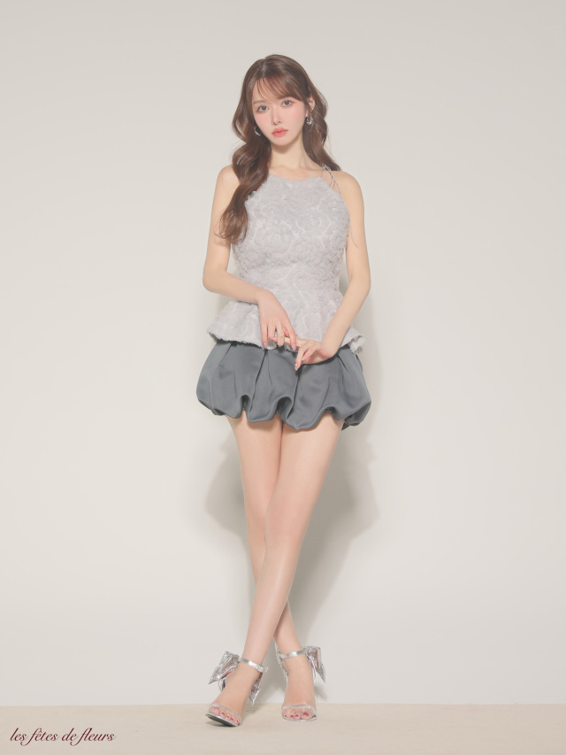 fleurs tulle setup dress LF4638