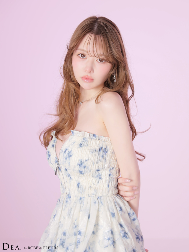 XS～Lサイズあり】フラワージャガードシフォンティアードフレアロング