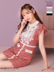 ペプラムドレス｜ROBE de FLEURS オフィシャルウェブショップ