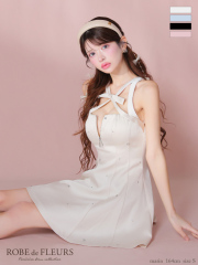 サテンドレス｜ROBE de FLEURS オフィシャルウェブショップ