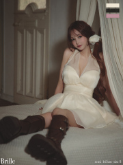 ★予約商品★【2月上旬頃入荷予定】【XS～Lサイズあり】Lune de brille mini dres (brille3791)/ivory