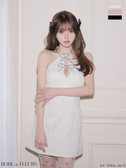 ROBE de FLEURS ホワイト　S一度着用のみ ROBE de FLEURS ホワイト S一度着用のみ ROBE de FLEURS ホワイト S